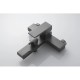 Смеситель для ванны Knotlor KN-22/GM, вороненая сталь