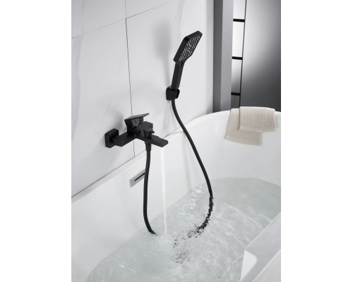 Смеситель для ванны Knotlor KN-22/BL, черный