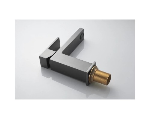 Cмеситель для раковины Knotlor KN-20/GM, оружейная сталь