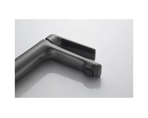 Cмеситель для раковины Knotlor KN-60/GM, оружейная сталь