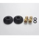 Смеситель для ванны Knotlor KN-71/BL, черный