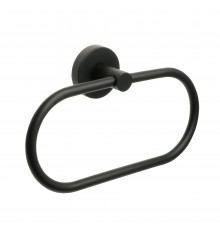 Полотенцедержатель кольцо черный FIXSEN Comfort Black FX-86011)