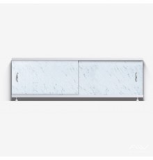 КЛАССИК Экран для ванны 150 см, полистирол,(серые облака-019), ALAVANN