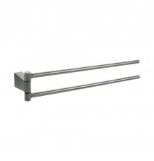 Полотенцедержатель рога двойной FIXSEN Trend Graphite (FX-98002А)