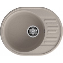 GranFest QUARZ (ECO-58) Мойка чаша+кр 620*480 (песок)