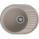 GranFest QUARZ (ECO-58) Мойка чаша+кр 620*480 (песок)