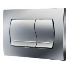 In-Wall Клавиша для инсталляции, двойная 52B, хром матовая. ROCA