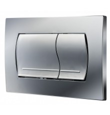 In-Wall Клавиша для инсталляции, двойная 52B, хром матовая. ROCA