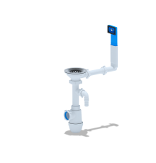 Сифон АНИ 3 1/2"*40с переливом мойки и отв., ANI PLAST