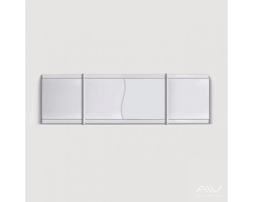 КОМБИ Экран для ванны 150 см, полистирол,(красный-P23), ALAVANN