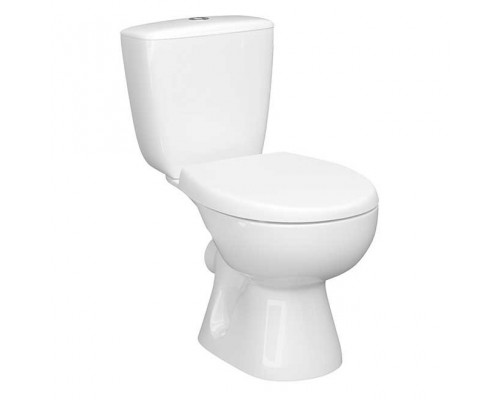 Унитаз-компакт КЕРАМИН Позитано двухрежимный, сиденье дюропласт (4810531150961)