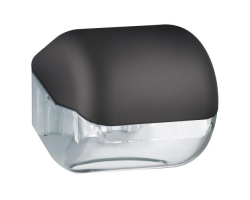 Диспенсер для туалетной бумаги в малых рулонах Black