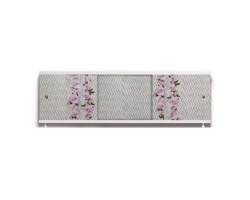 ОПТИМА_Decor Экран для ванны 150 см,ПВХ с офсетной печатью,(импрессион-018), ALAVANN