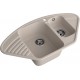 GranFest QUARZ (ECO-14) Мойка угл.1,5 чаш. 930*500 (песок)