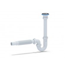 Сифон Ани 1 1/4*32 прямоточный с гибкой трубой 32*32* ANIPLAST