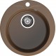 GRANFEST Мойка композит RONDO GF-R--480  D=480 мм  терракот  арт.GF-