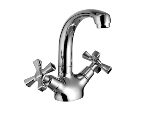 Benefit Смеситель для раковины, пов.излив 129мм, р/ДВ, хром, LM, LM2507C