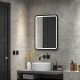 Зеркало Enjoy Black Led 600x800