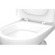 Унитаз-компакт КЕРАМИН Толедо Slim Soft Close PP двухрежимный, сиденье тонкое полипропилен с микролифтом (4810531150893)