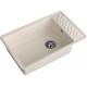 GranFest QUARZ (GF-ZL51) Мойка для кухни 760*480мм (белый)