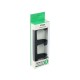 Планка 3 крючка Fixsen, FX-805B-3, черный