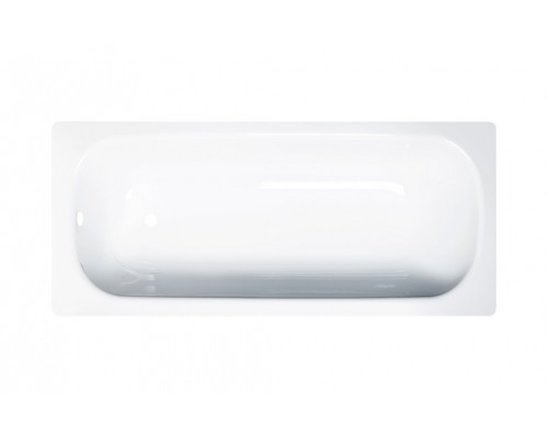 TEVRO Ванна стальная 160х70х40 см. с опорной подставкой, без ранта, белый лотос, ВИЗ