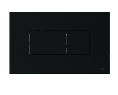 641015 Панель пневм. двойная KARISMA, пластик, черная, soft-touch, OLI