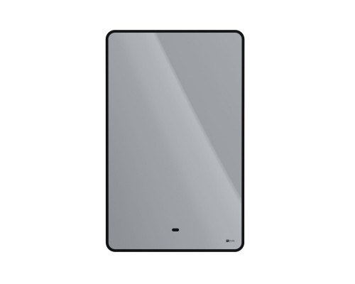 Зеркало Lemark MIOBLACK 50х80 см с интерьерной подсветкой, с подогревом