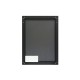 Зеркало "Solid Black LED" 600х800, реверсивное крепление