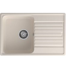 GranFest QUARZ (ECO-78) Мойка чаша+кр 740*480 (белый)