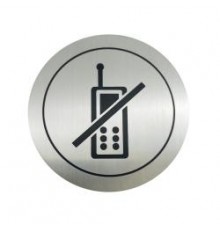 Табличка Nofer выключите звук телефонов