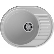 GranFest QUARZ (ECO-58) Мойка чаша+кр 620*480 (серый)