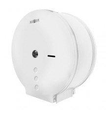 Диспенсер для туалетной бумаги круглый из нержавеющей стали глянцевый