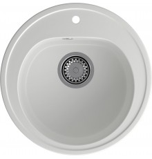 GRANFEST Мойка композит RONDO GF-R--510  508*505 мм  иней  арт.GF-