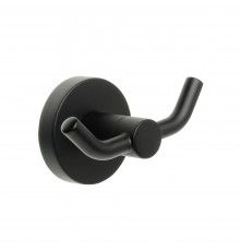 Крючок двойной черный FIXSEN Comfort Black (FX-86005A)