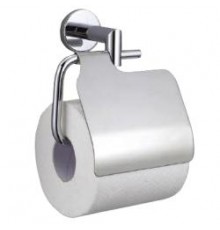 Держатель для туалетной бумаги с крышкой Line матовый