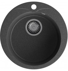 GRANFEST Мойка композит RONDO GF-R--480  D=480 мм графит арт.GF-
