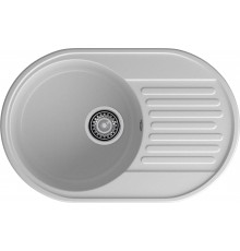 GranFest QUARZ (ECO-18) Мойка чаша+кр 740*480 (серый)