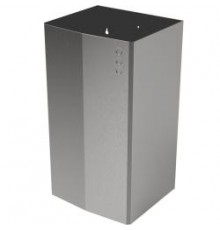 Контейнер для мусора настенный из нержавеющей стали матовый 65 л. Nofer EVO