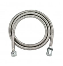Шланг душевой пружинный 1,5 м, TURN-FREE, стальной, хром. LEMARK
