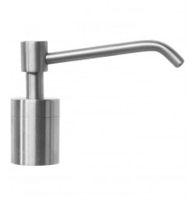 Дозатор мыла в раковину нажимной. Nofer 03102.S