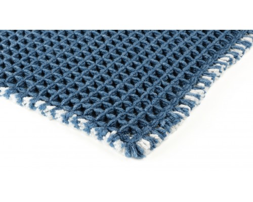 Коврик для ванной Fixsen Soft, синий, 1-ый (40х60 см) FX-4001C