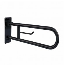 Поручень полукруглый для людей с огр. Возможностями 600 мм черный