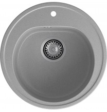 GRANFEST Мойка композит RONDO GF-R--510  D=510мм  серый   арт.GF-