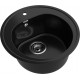 GRANFEST Мойка композит RONDO GF-R--510  D=510мм  черный   арт.GF-