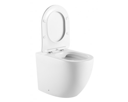 Унитаз приставной IBERICA BLANCA BILBAO ALTO Rimless белый (IB.BLA.331.1B1)