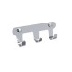 Планка 3 крючка Fixsen, FX-805-3, хром