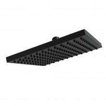 Верхний душ NARDIS S BLACK 23 см, черный матовый, BERGES