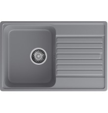 GranFest QUARZ (ECO-78) Мойка чаша+кр 740*480 (темно-серый)