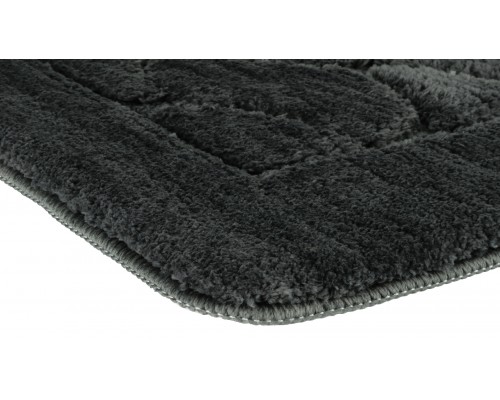 Коврик для ванной Fixsen Link 1-ый FX-5002V, графит, 50х80 см.